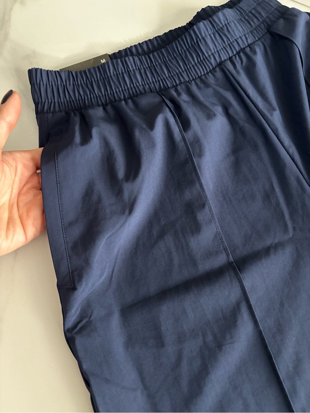 GAP Wide Leg Pants in Navy - Picture 11 of 13